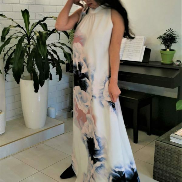 Halter Neck - White