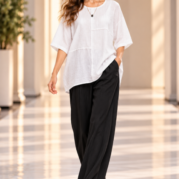 Sarah Top -White